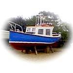 25ft, 100 years old, clinker fishing boat