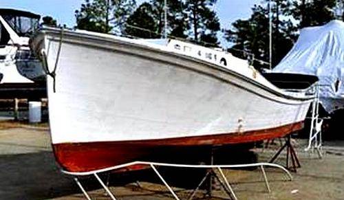 Harkers Island Net Boat Restoration
