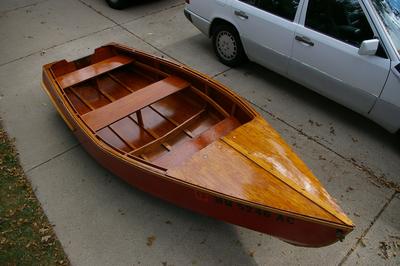 Homemade Plywood Boat