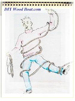 Ropes Cartoon