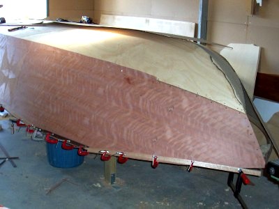 Plywood Boat, Malahini Design.