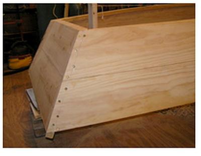Size (width) of bottom planking for 16 ft x 4 ft solid wood boat