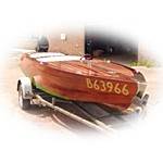 mahogany plywood runabout