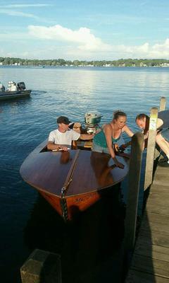 1930 handmade wooden boat from Nova Scotia 15 ft