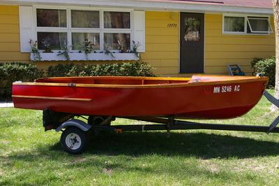 1956 12' Homemade Row Boat 1956 12' Homemade Row Boat
