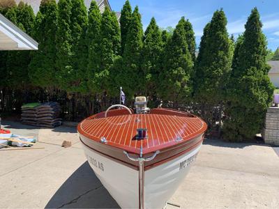 1956 Penn Yan 16’ with a 35 hp 1958 Johnson Super Sea Horse RDS-20 