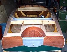 plywood on frame boat