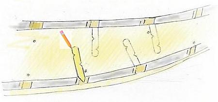Spiling Batten Jiggle Stick Spiling Batten Jiggle Stick