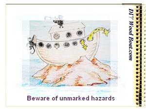Cruising Unmarked Hazard Cartoon Cruising Navigation Cartoon