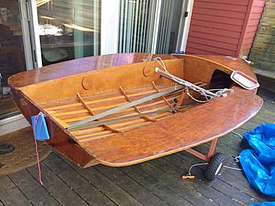 plywood boat that my father built in the 1960's.
