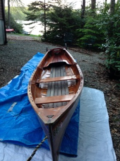 Beautiful "Little Rangeley" 14' guide boat