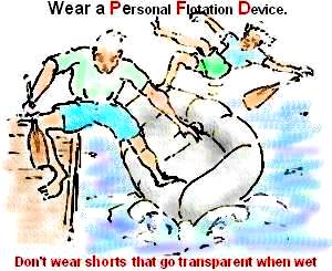 PFD Dinghy Cartoon PFD Dinghy Cartoon