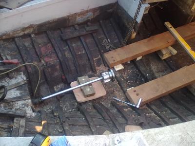 new engine bed fitting 