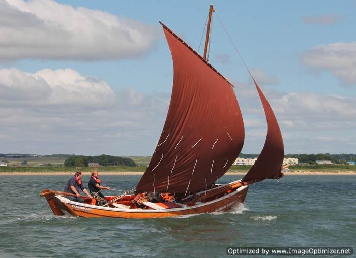 Bridlington - Sailing Coble Festival - Madeleine Isabella, photo by Paul L Arro