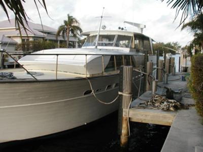 docked at previous owners home