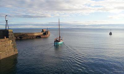 Heading out of St Monans