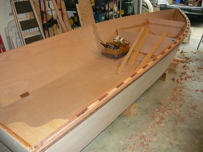 Finishing an Alansboat designed by Jim Michalak