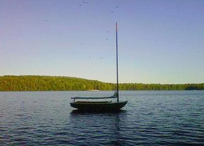 Glen L 13 on mooring