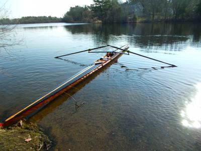 Single scull "Boanne"