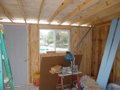 Room addition upper deck