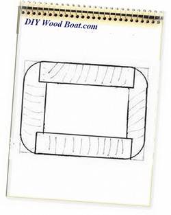 Tapering a Square Built Hollow Spar Mast