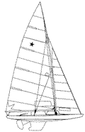 Star Class profile and sailplan