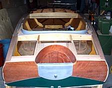 plywood on frame boat