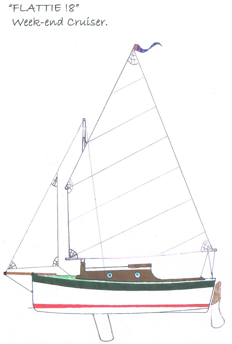 design for an 18ft trailer/sailer for DIY builders