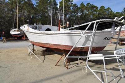 Harkers Island Net Boat.