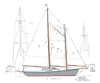 For Sale, Sam Crocker Schooner 'India' 1932